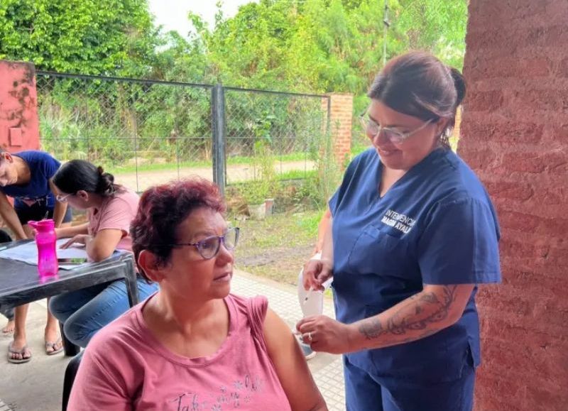 El municipio de Barranqueras visitó merenderos de la localidad