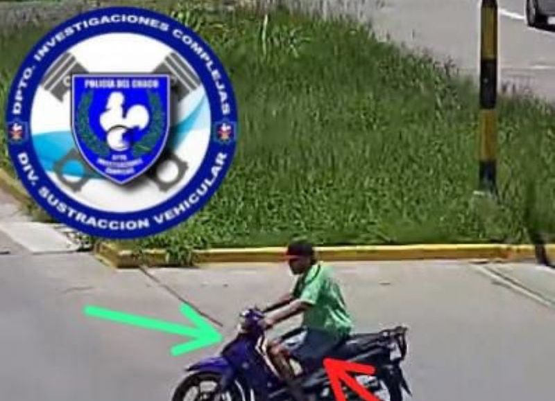 Detienen a un delincuente por el robo a mano armada de una motocicleta en Resistencia