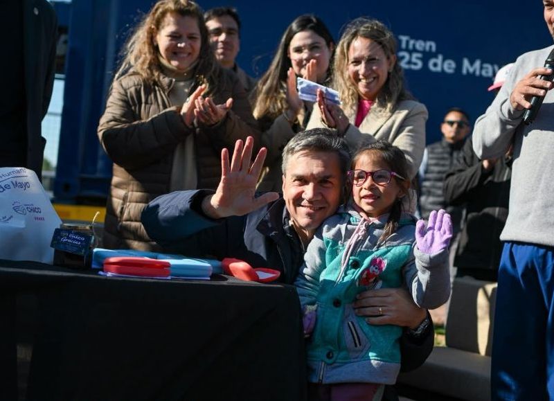 El Gobierno provincial acompañó el operativo del Tren 25 de Mayo en Barranqueras