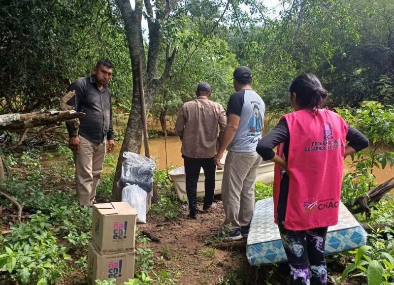 El Gobierno provincial refuerza la asistencia en Fuerte Esperanza y El Sauzalito