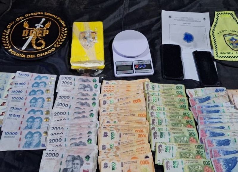 En menos de 24 horas, Caminera secuestró cocaína y recuperó una camioneta robada