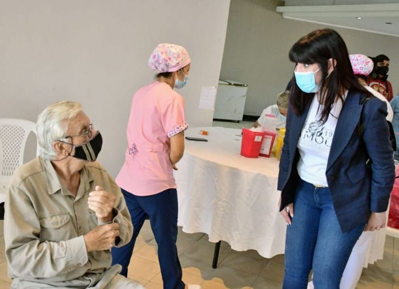 Quitilipi se aplicaron 140 segundas dosis contra el coronavirus