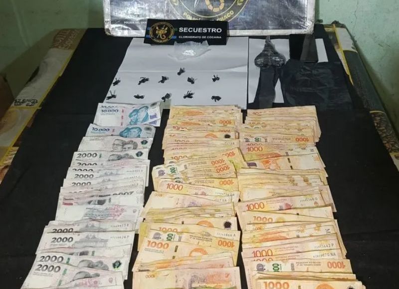 Desarticularon un bunker de drogas en Puerto Tirol