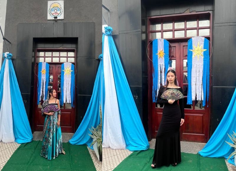 Gemma Models revivió la época colonial con una puesta artística especial por los festejos del 25 de Mayo