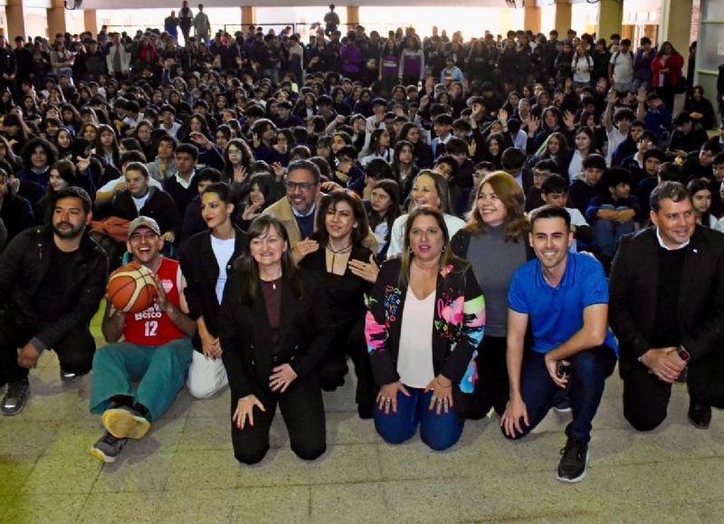 El Gobierno provincial impulsó una Jornada de Prevención y Salud Integral en adolescentes