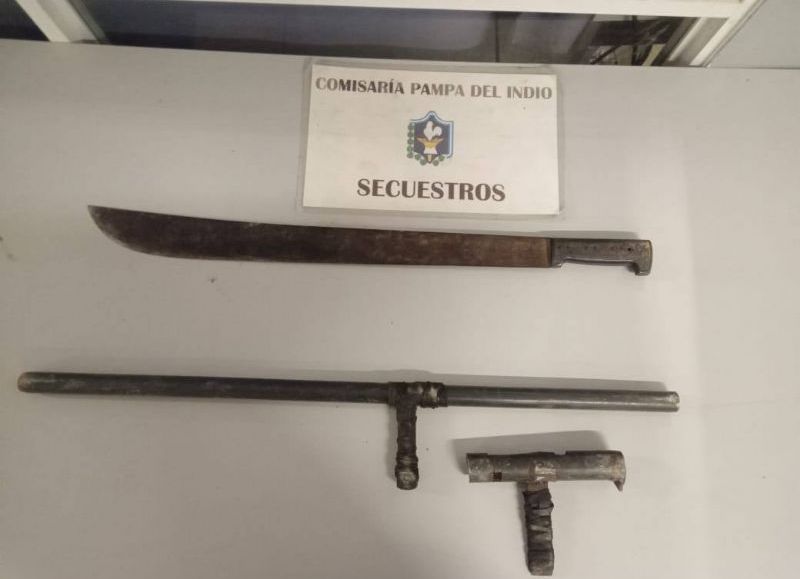 Pampa del Indio: detuvieron a un joven armado tras una agresión con un arma de fabricación casera