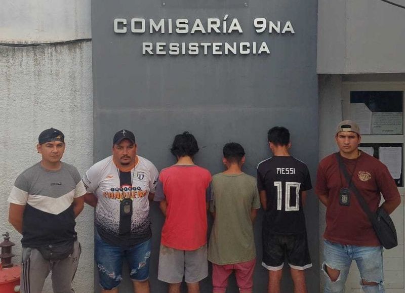 Resistencia detuvieron a tres j venes por el robo de m s de 100