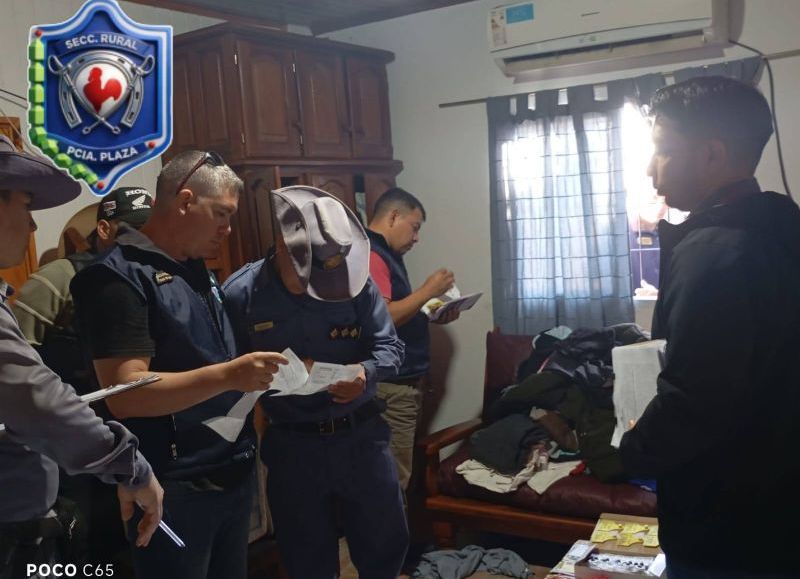 Secuestraron más de 700 mil pesos y caravanas del SENASA en Presidencia de la Plaza