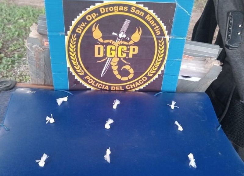 Un hombre fue detenido con cocaína en su poder en General San Martín