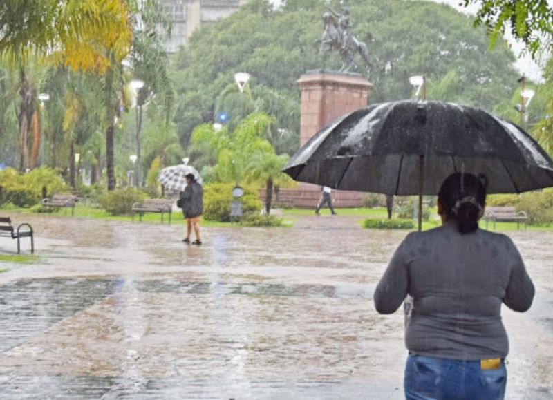 Las lluvias abarcaron toda la provincia la zona rural de