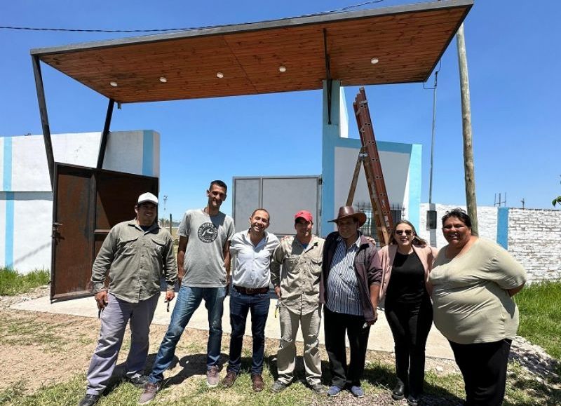 Presidencia de la Plaza: finalizaron las obras de mejoras en el Club Atlético Colonia Brandsen