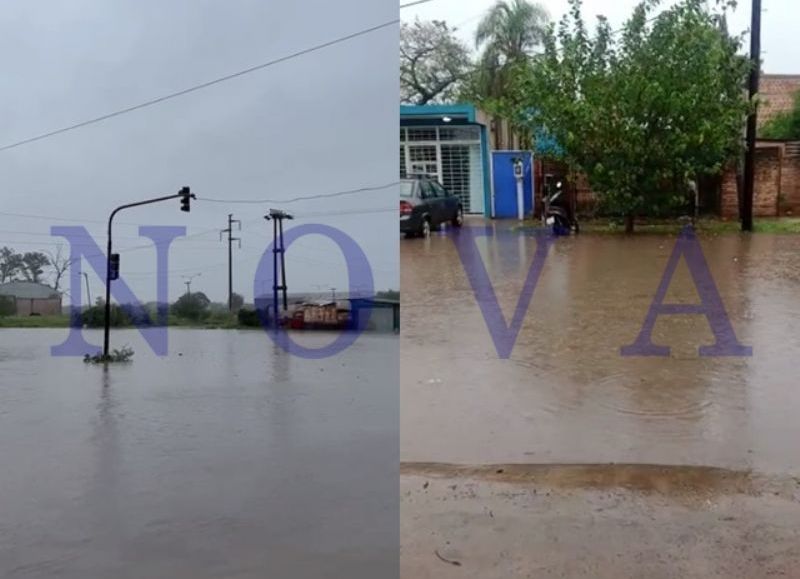 Resistencia con zonas complicadas por el agua tras la ca da de 53