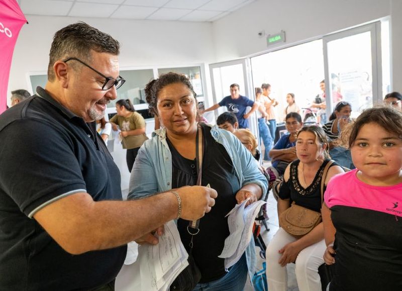 Se realizaron más de 600 atenciones tras un nuevo operativo de la red estratégica de salud en Presidencia Roca